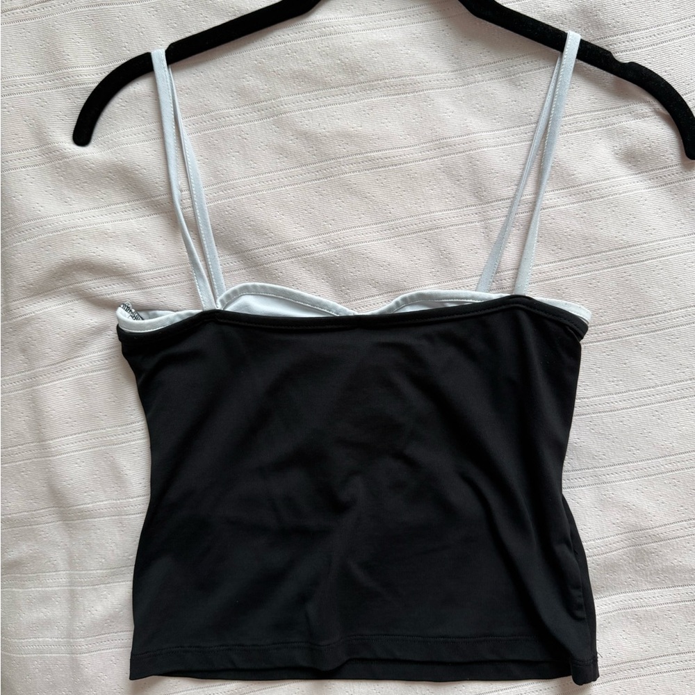 Black and White Women's Top